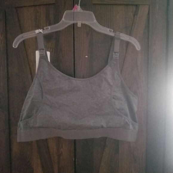 A momcozy Nursing Bra size XXLarge NWT GRAY - Picture 12 of 14